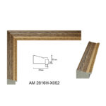 Пластиковый багет AM-2816H-X052