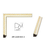 Пластиковый багет AM 2220-015-3