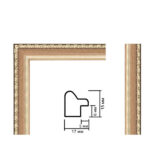 Пластиковый багет DM1715-X073
